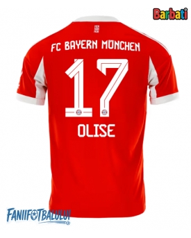 Bayern Munich Michael Olise #17 Tricou Fotbal Replică 2025-26 Barbati Acasa